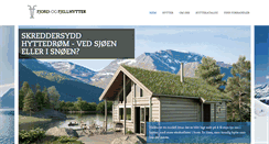 Desktop Screenshot of fjordogfjellhytter.no